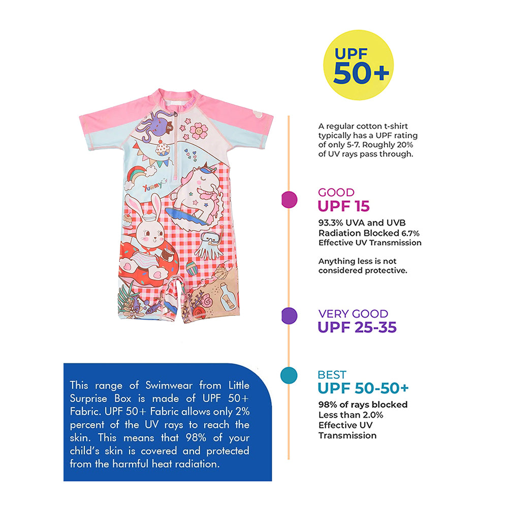 Checks Rabbit Swimwear for Kids and Toddlers WITH UPF 50+