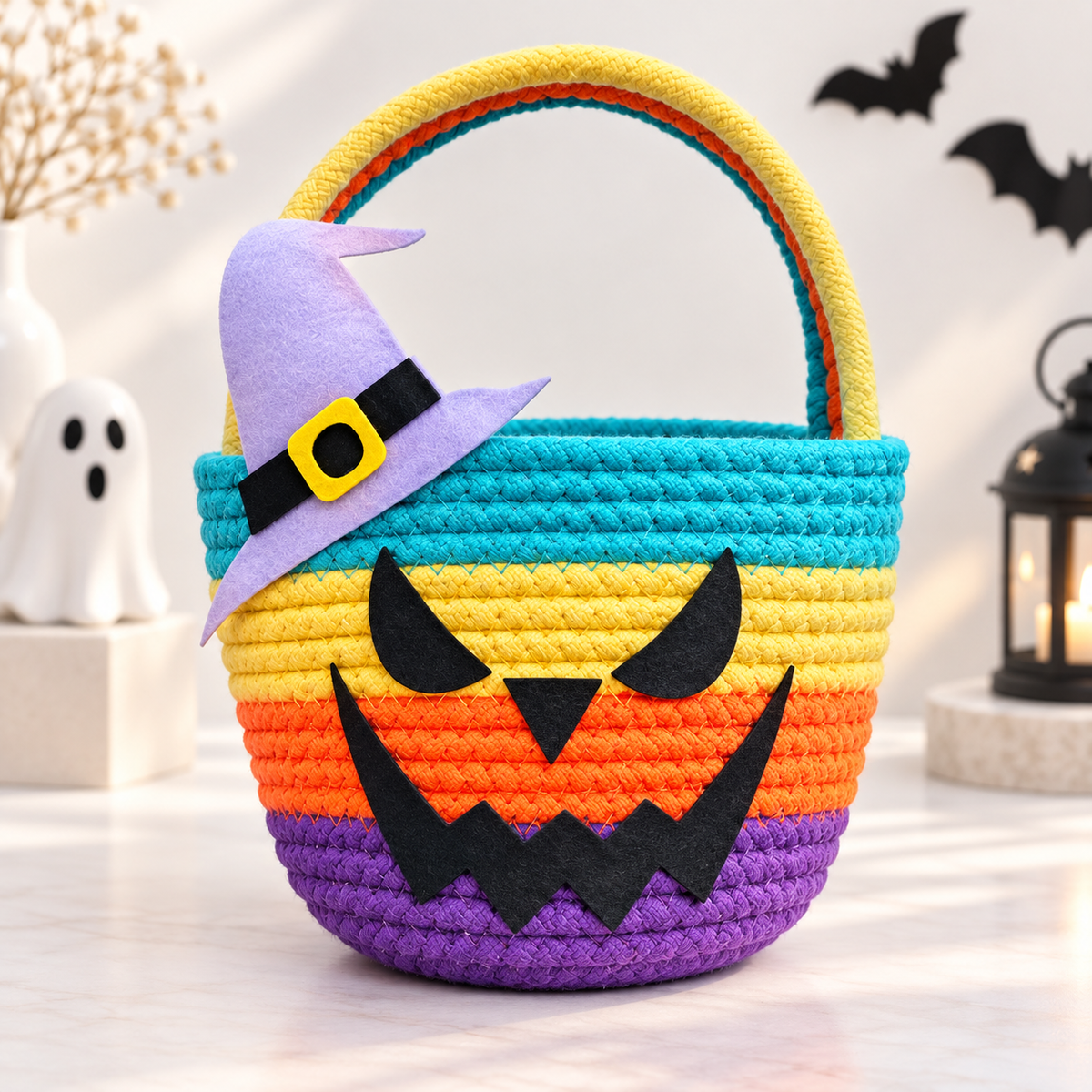 Little Grin Monster Basket