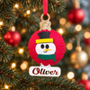 Cheerful Snowman Felt Ornament