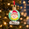 Cheery Elf Felt Ornament