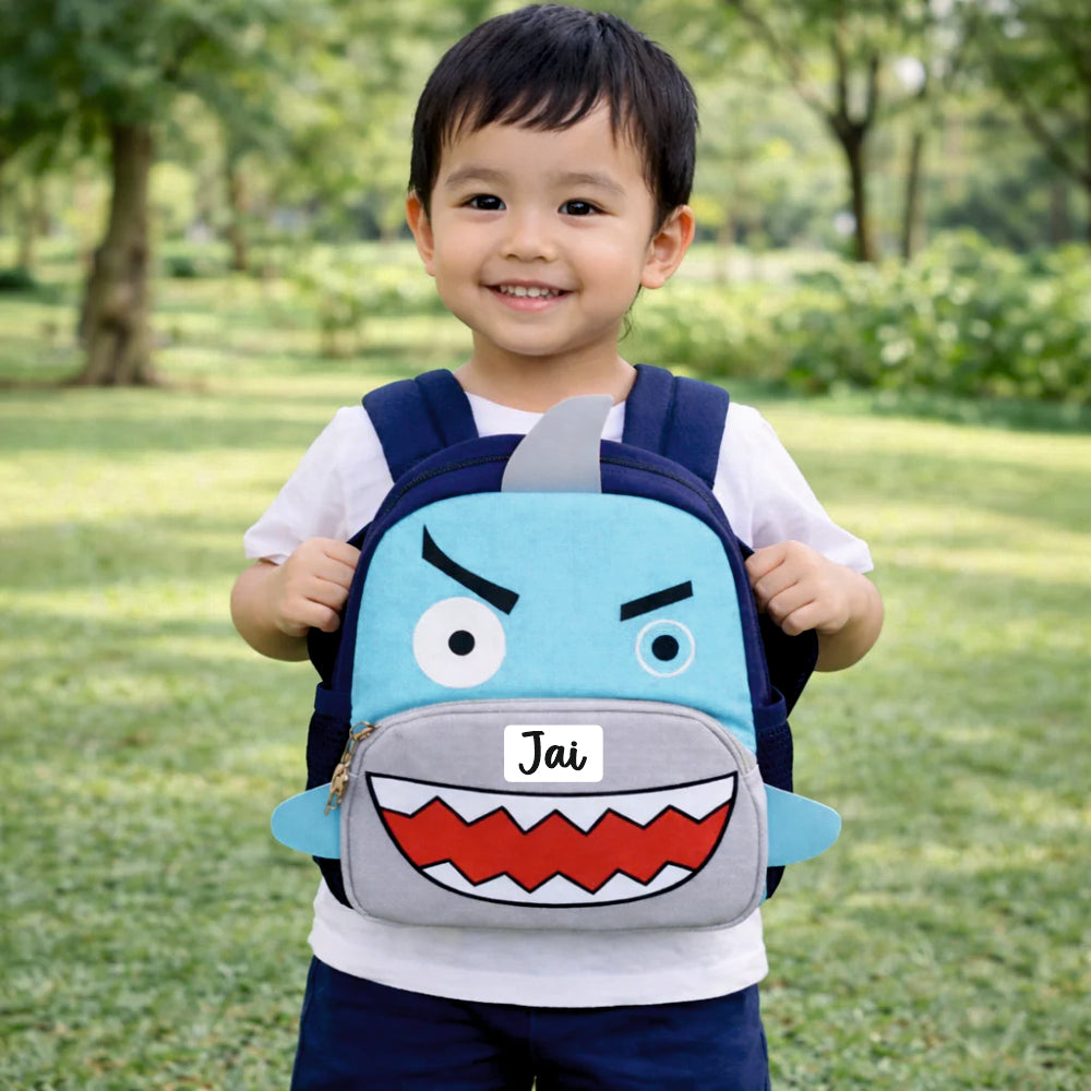 Chompy Shark Nursery School and Travel Backpack for Boys & Girls
