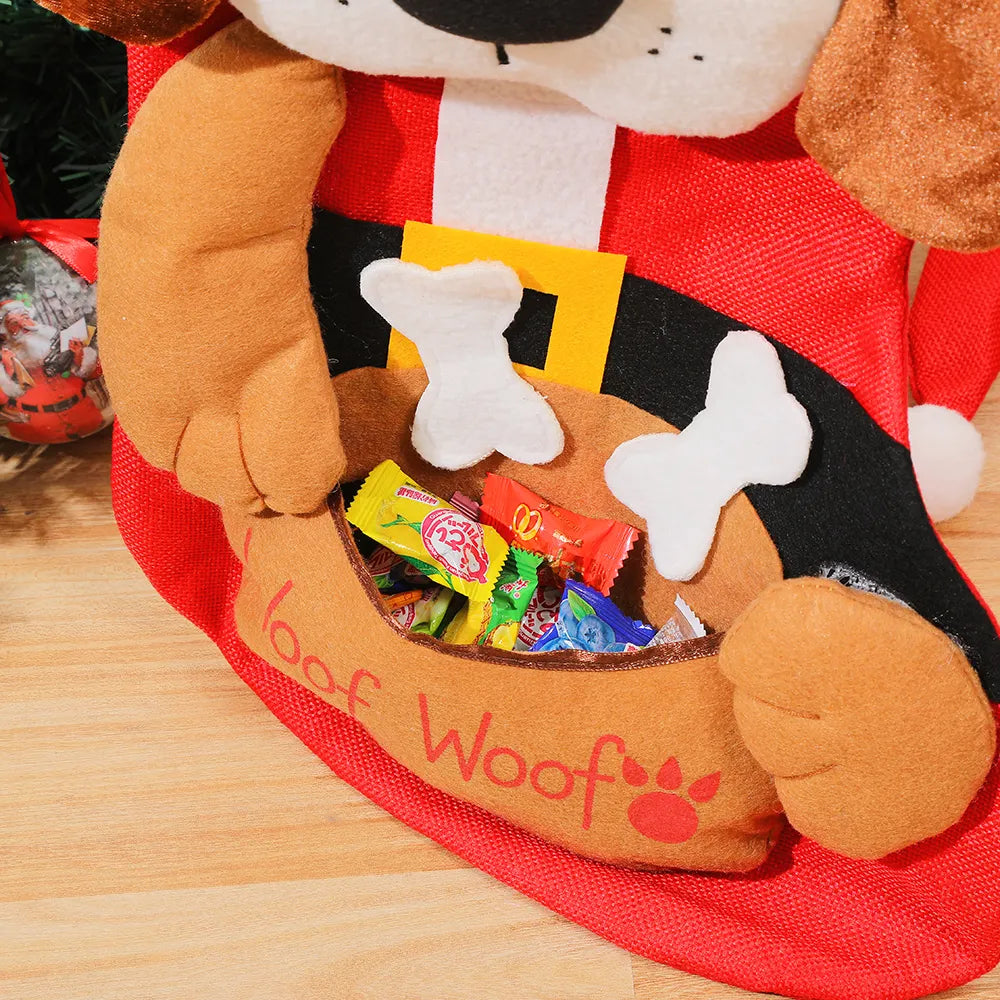 Babble Wrap Pet Stocking (Woof Woof!)