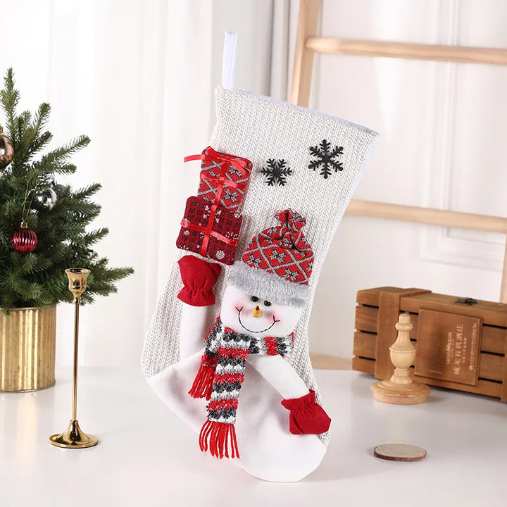 Babble Wrap Surprise Wishes Stocking (Snowman)