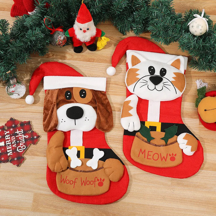 Babble Wrap Pet Stocking (Woof Woof!)