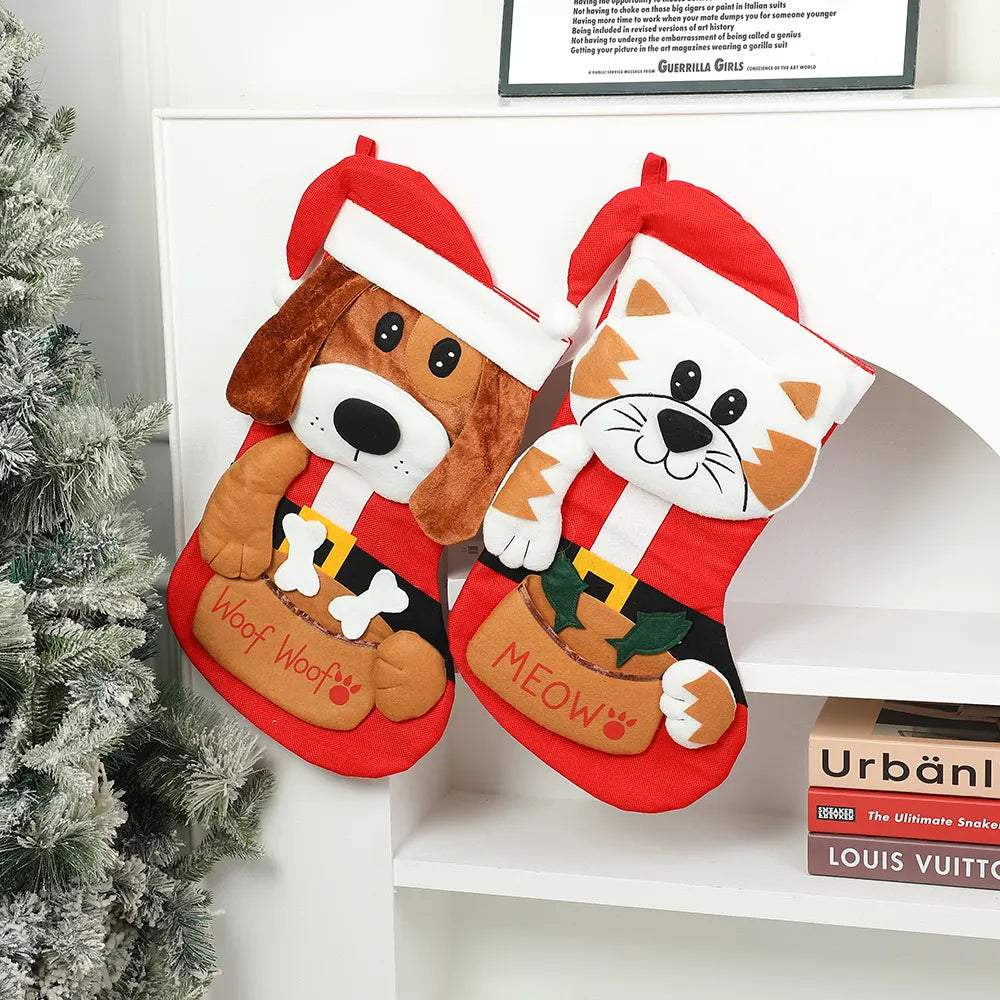 Babble Wrap Pet Stocking (Woof Woof!)