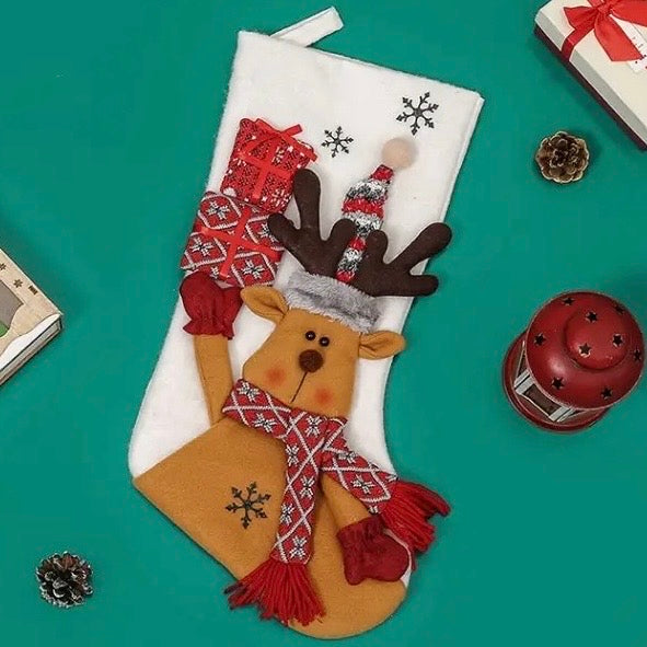 Babble Wrap Surprise Wishes Stocking (Reindeer Rejoice)