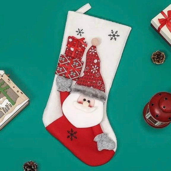 Babble Wrap Surprise Wishes Stockings (Santa)