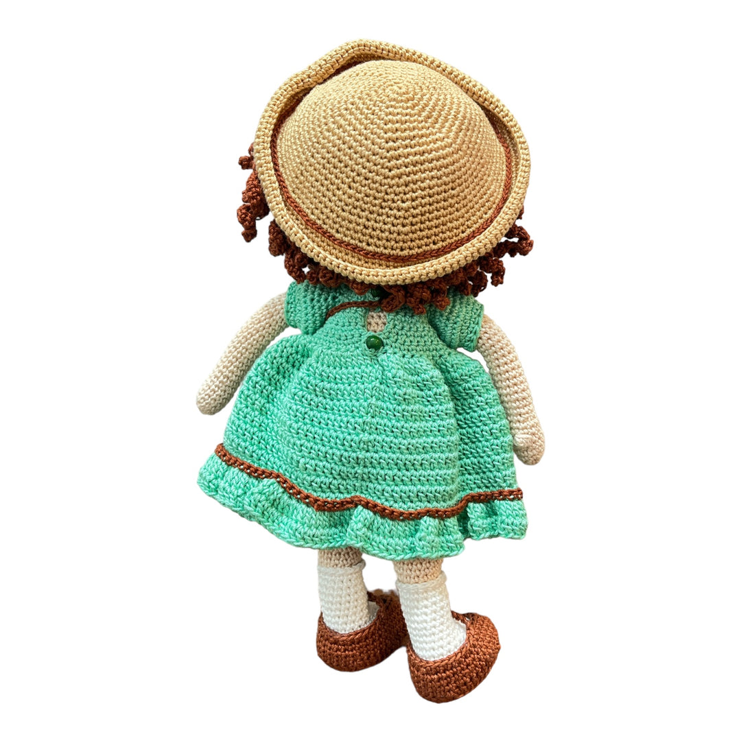 Crochet Toy - Clara The Curly Doll