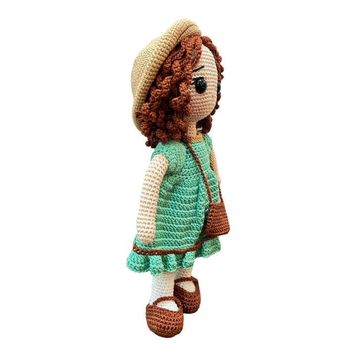 Crochet Toy - Clara The Curly Doll