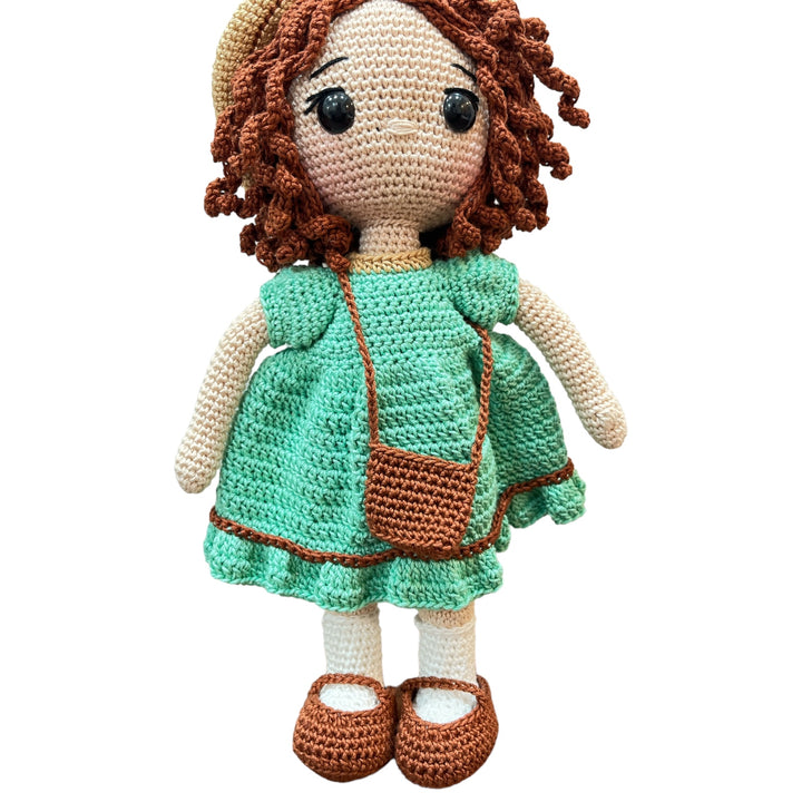 Crochet Toy - Clara The Curly Doll