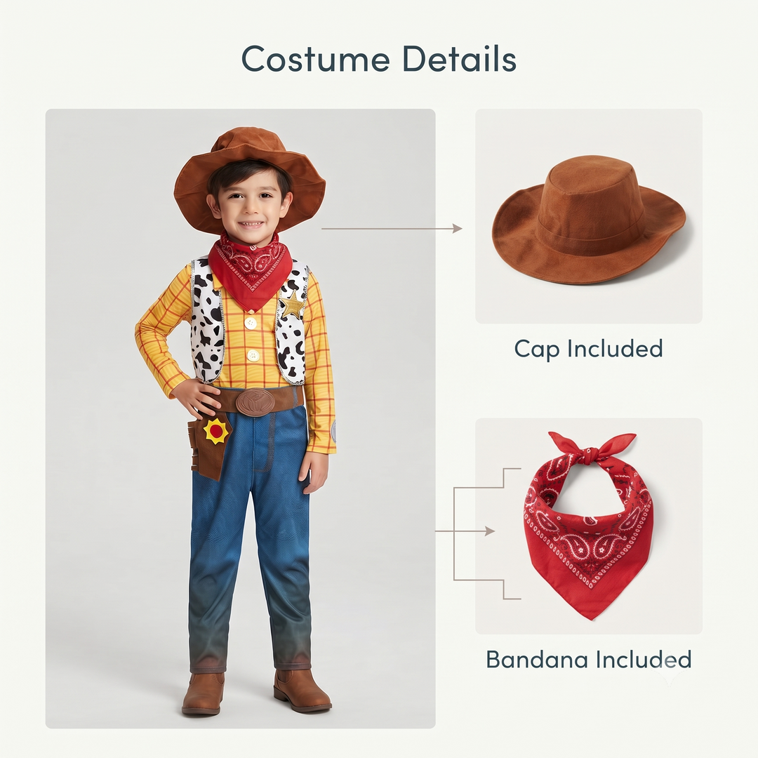 Classic Cowboy Costume for Kids