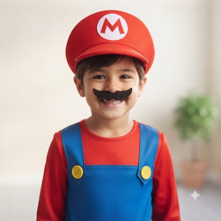 Classic Plumber Costume for Kids