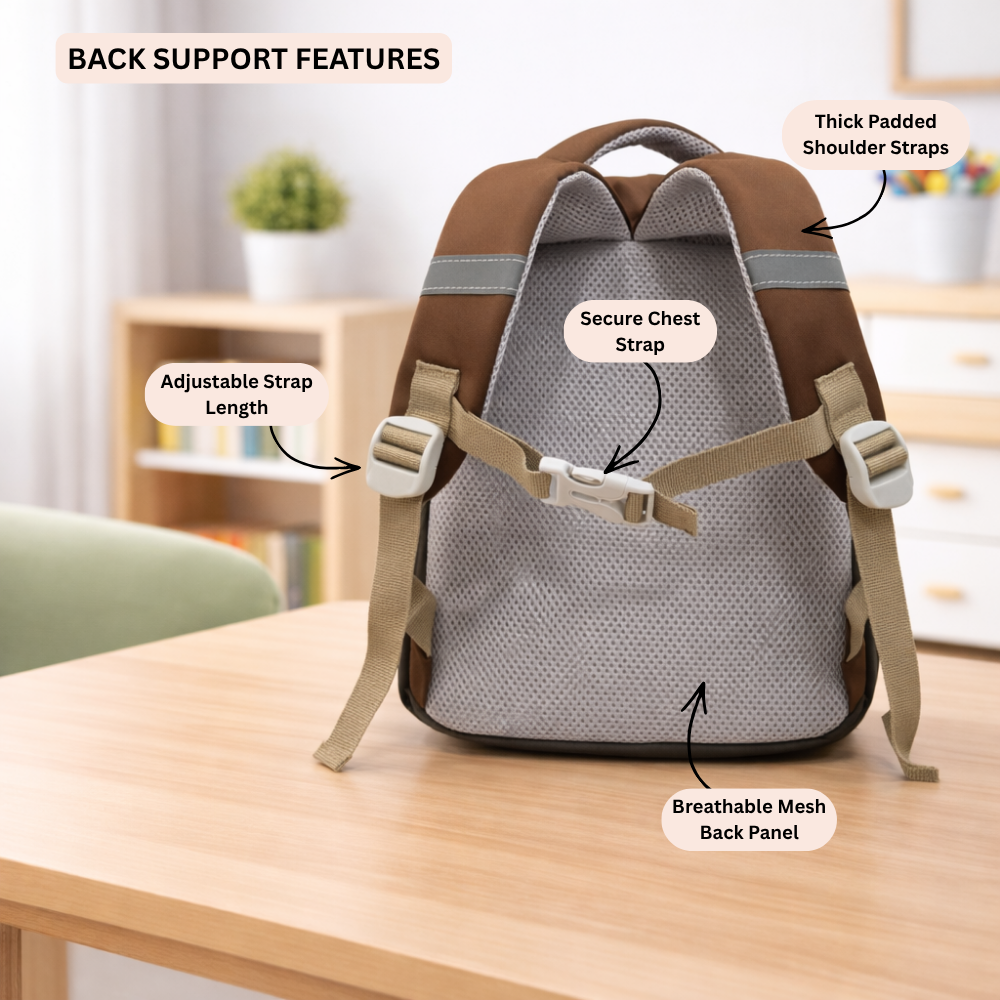 Classic Preschool Backpack with Apple Charm
