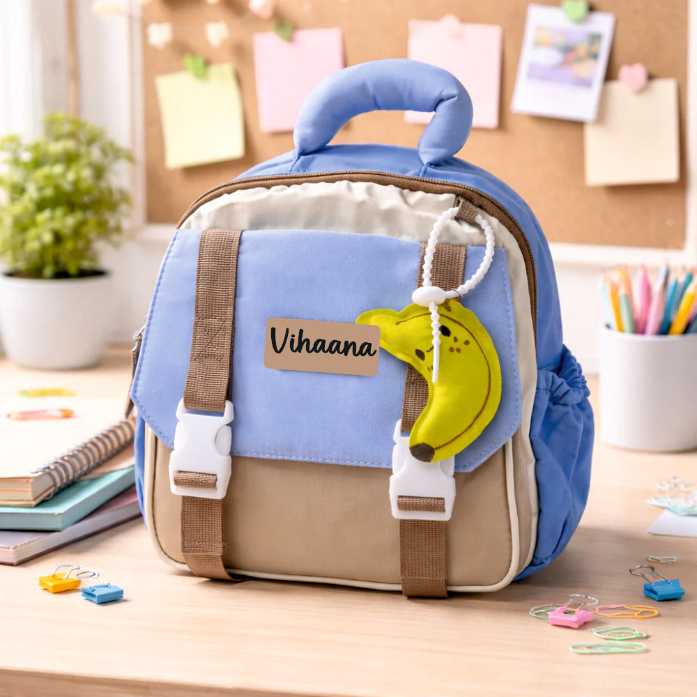 Classic Preschool Backpack with Banana Charm