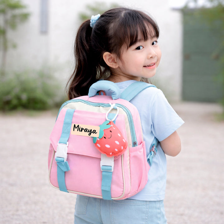 Classic Preschool Backpack with Strawberry Bliss Charm