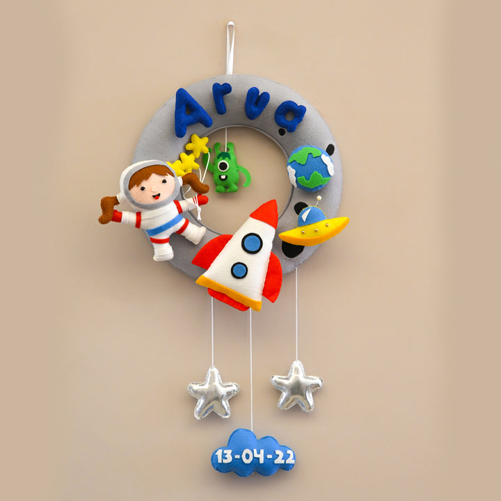 Junior Astronaut Adventure Personalized Wall Decor