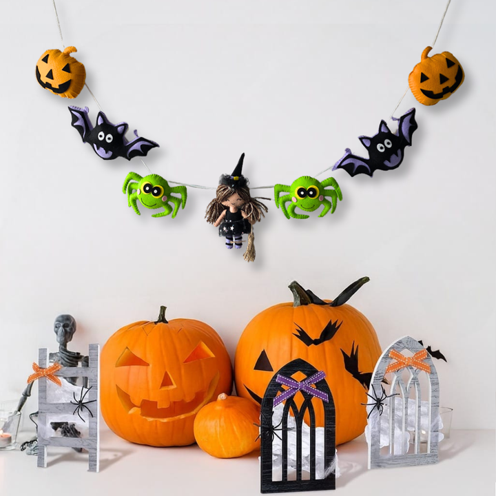 Happy Halloween Bunting – The Witch & Her Boo Crew