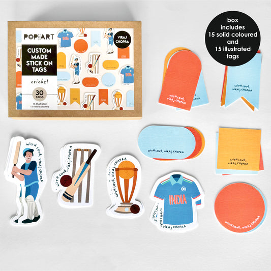 Stick On Tags | Cricket