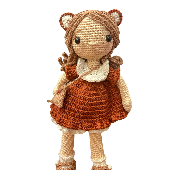 Crochet Toy- Almond Doll