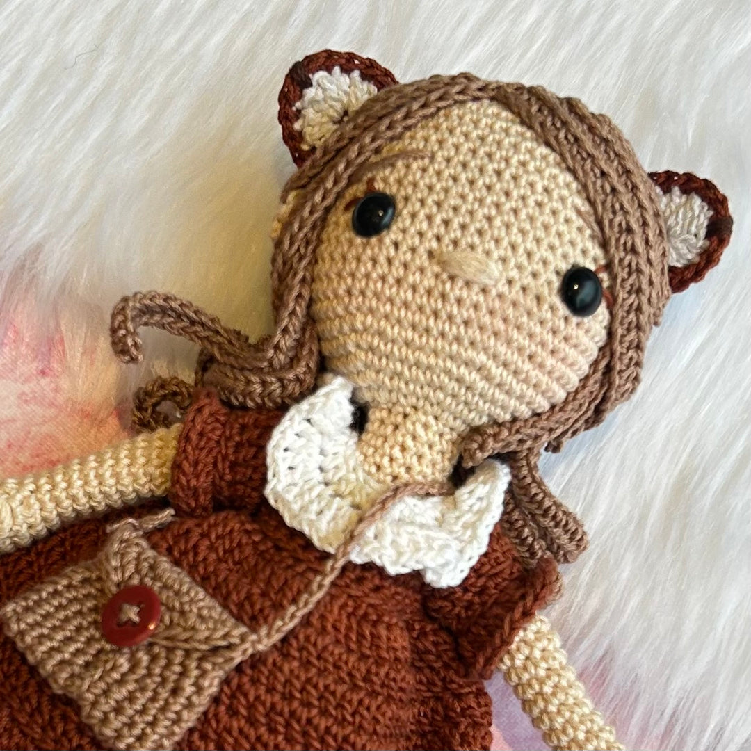 Crochet Toy- Almond Doll