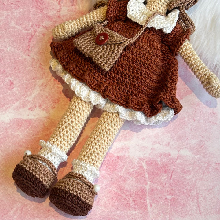 Crochet Toy- Almond Doll