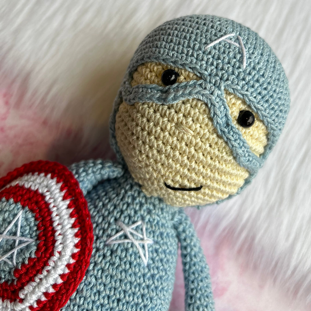 Crochet Toy- Captain America