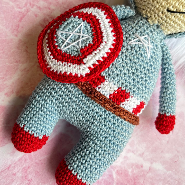 Crochet Toy- Captain America