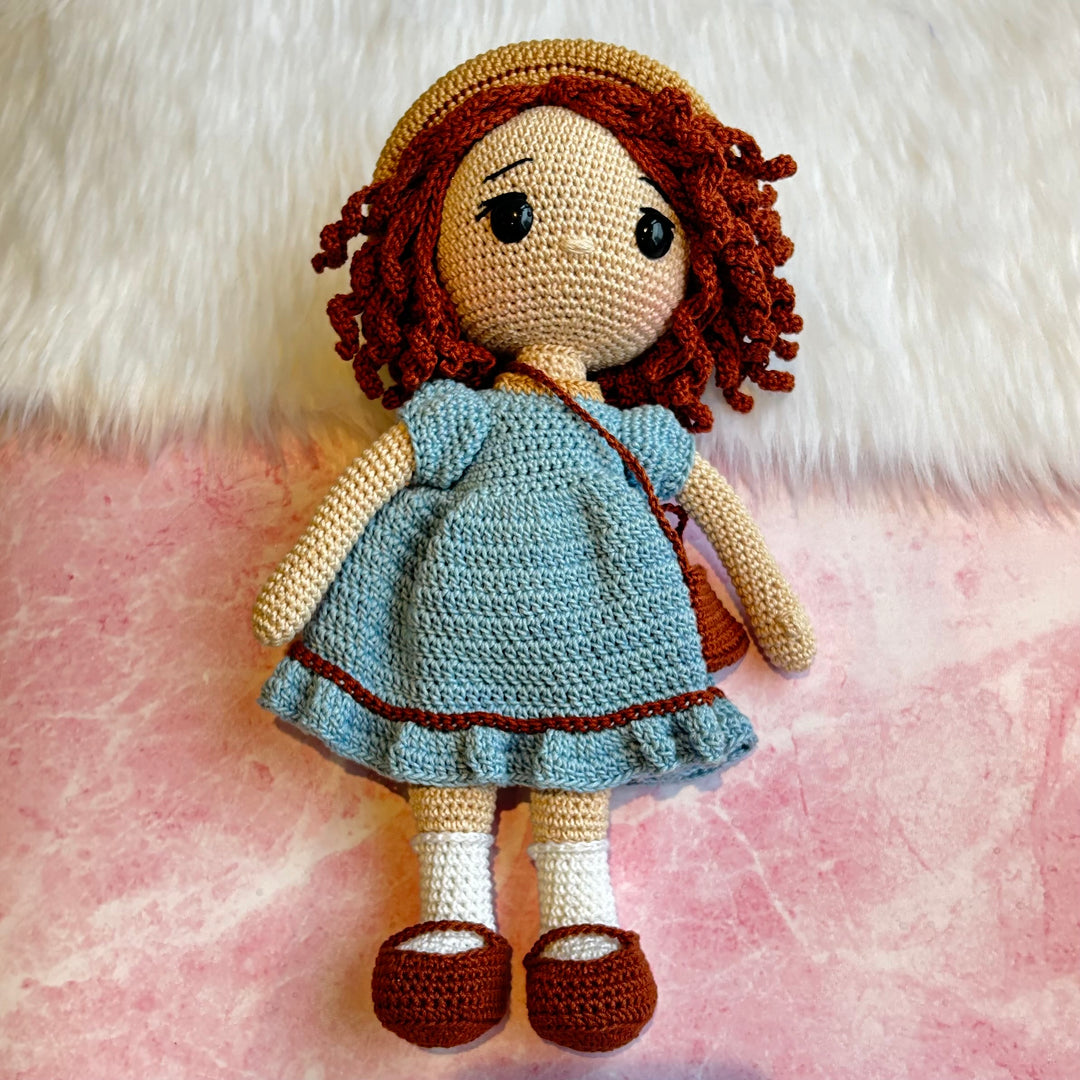 Crochet Doll - Charlotte The Curly Doll