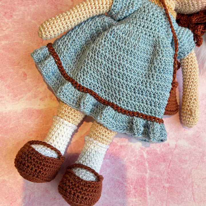 Crochet Doll - Charlotte The Curly Doll