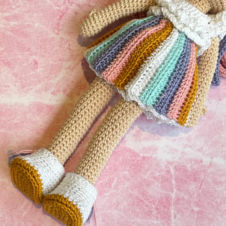 Crochet Toy - Rainbow Unicorn
