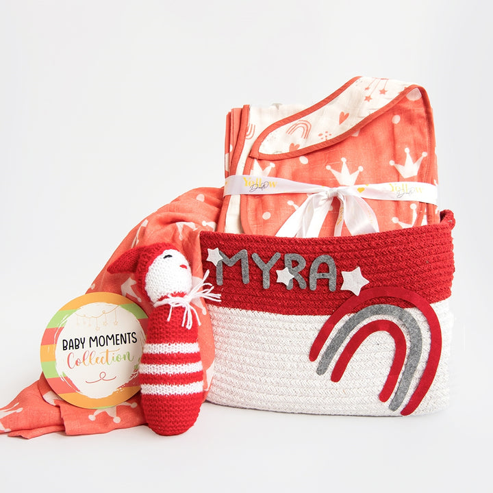 Crowns - Welcome Baby Gift Basket (Collective)