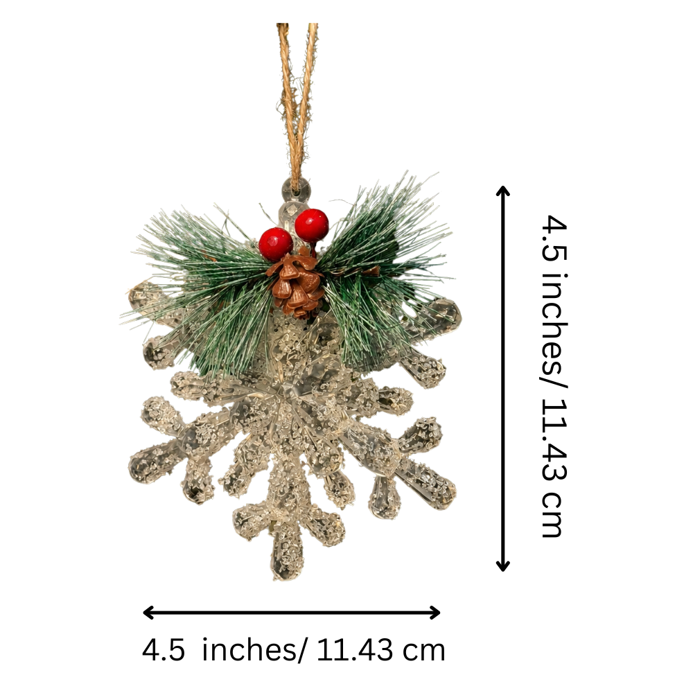 Crystal Snowflake Ornament