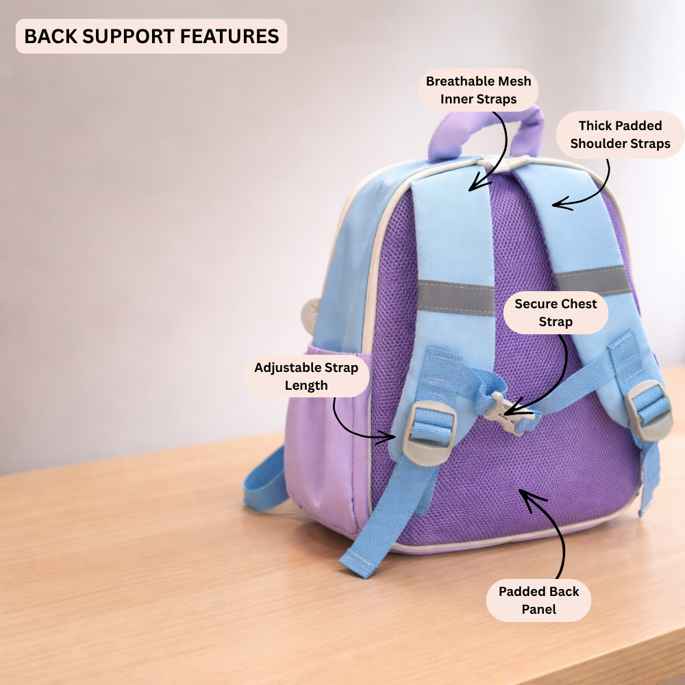 Cuddle Cloud Puppy Preschool Backpack with Mini Pouch