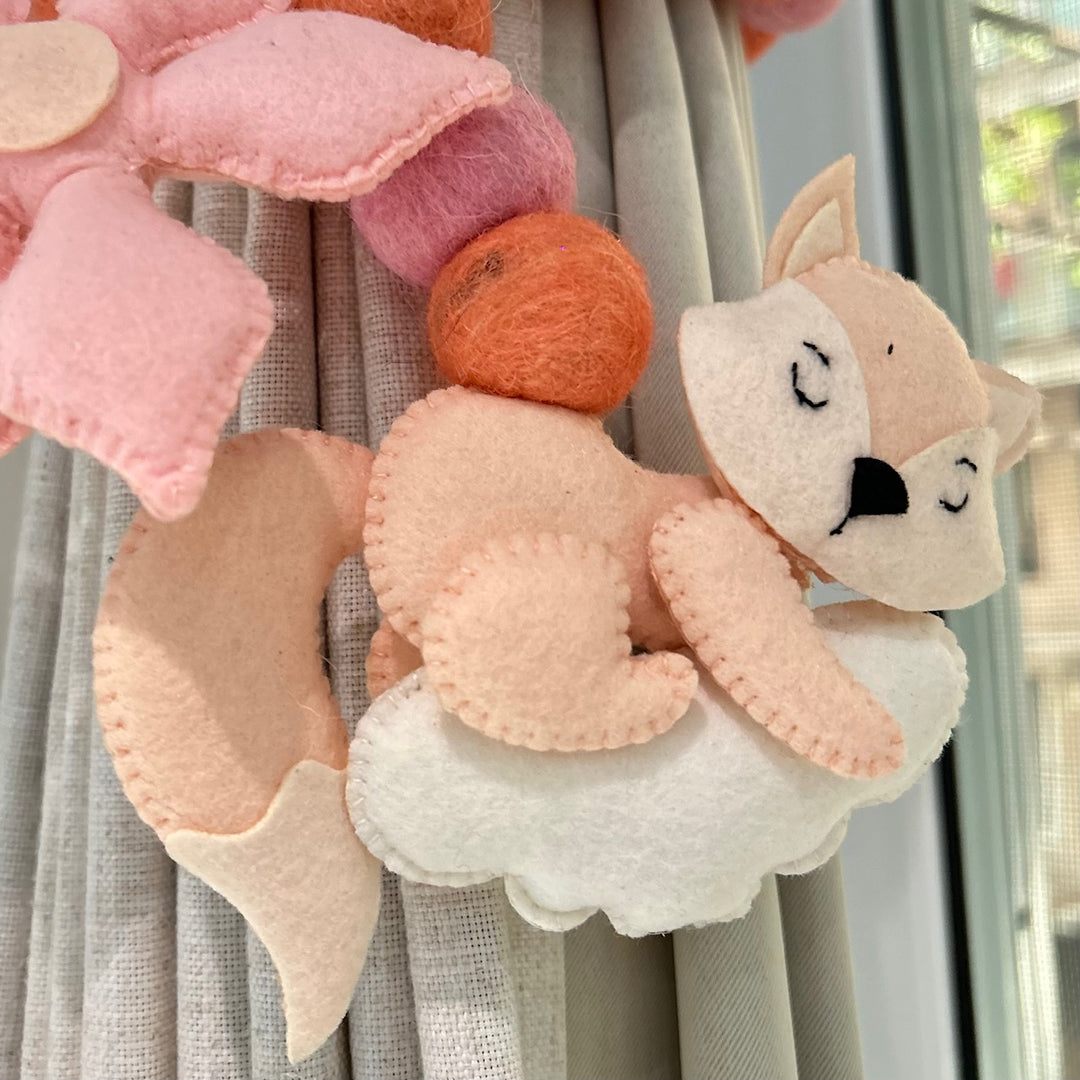 Curtain Tie - Dreamy Fox