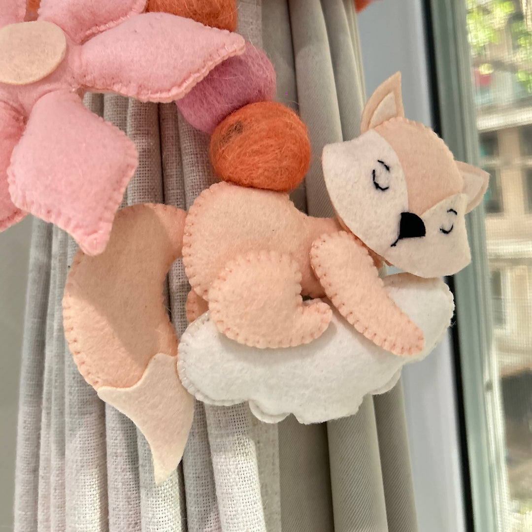 Curtain Tie - Dreamy Fox