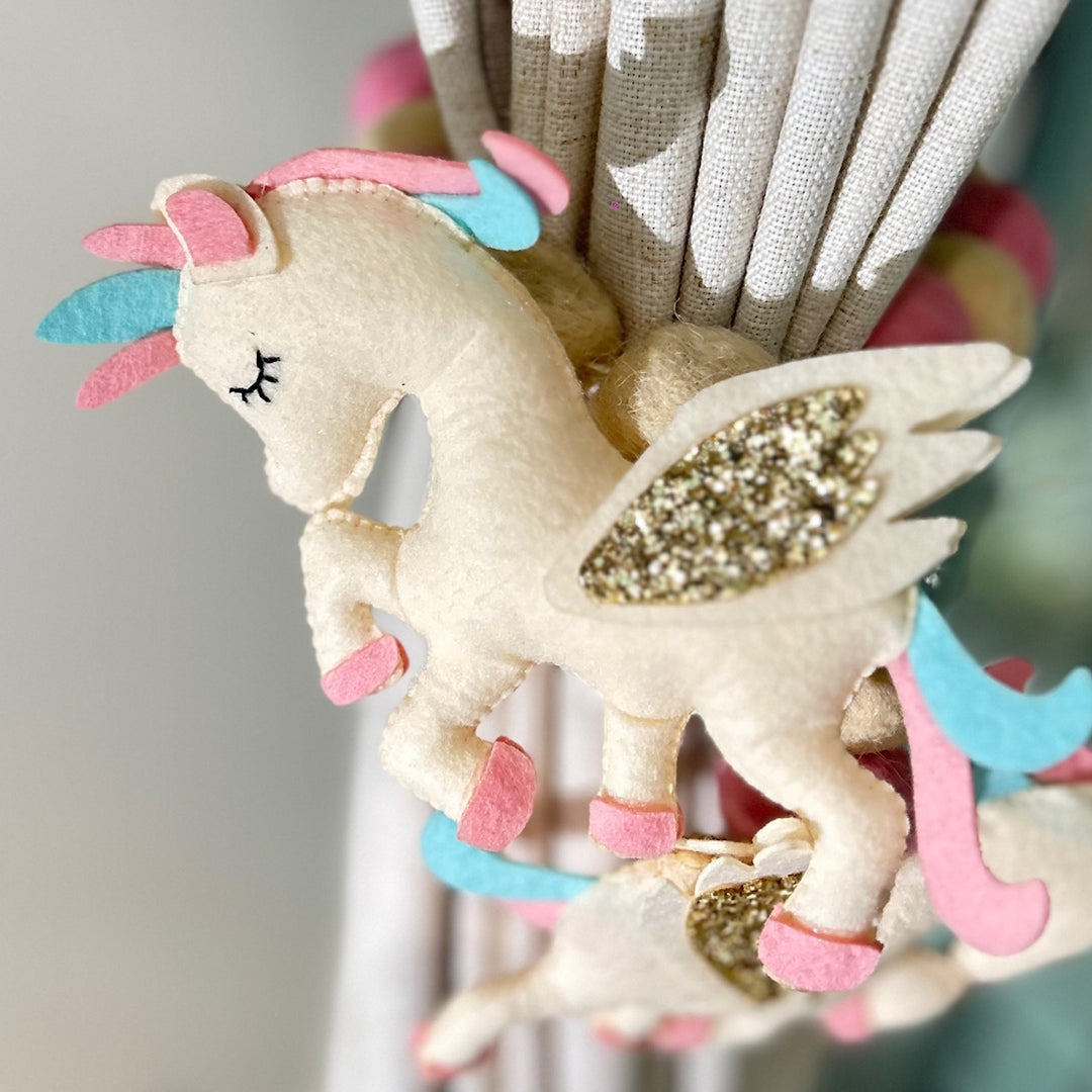 Curtain Tie - Enchanted Unicorn