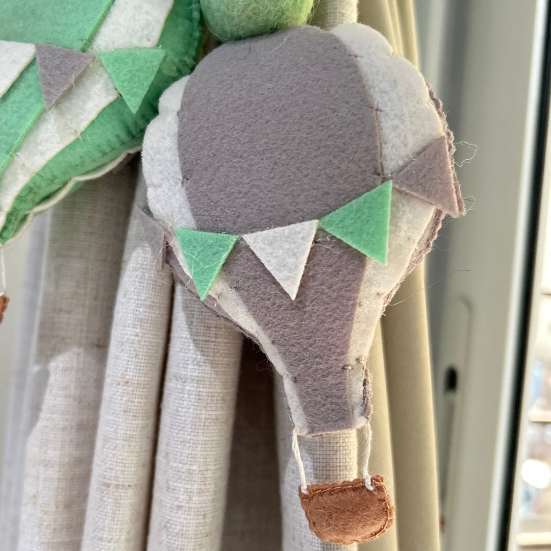 Curtain Tie - Hot Air Balloon Adventure