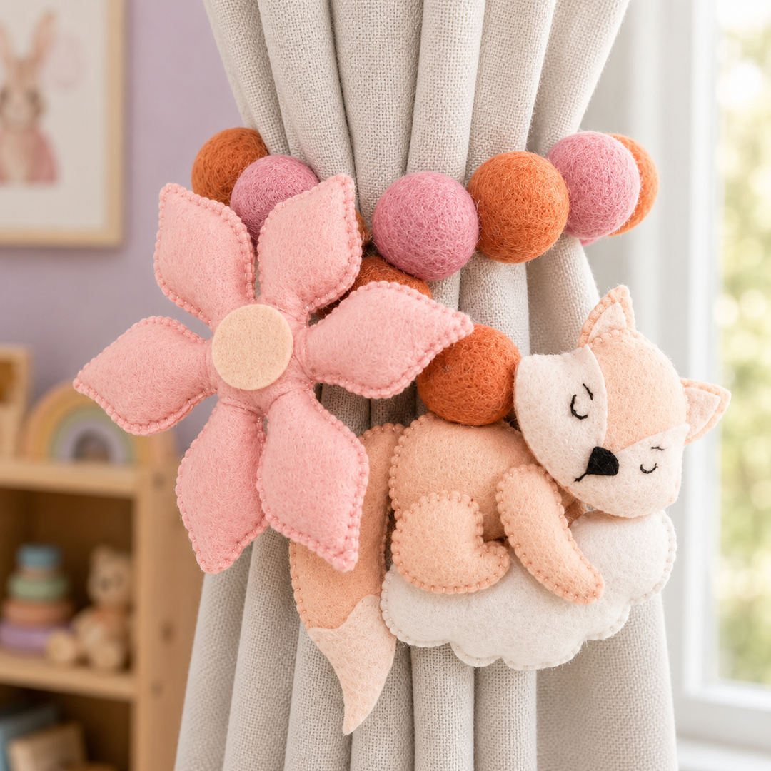 Curtain Tie - Dreamy Fox