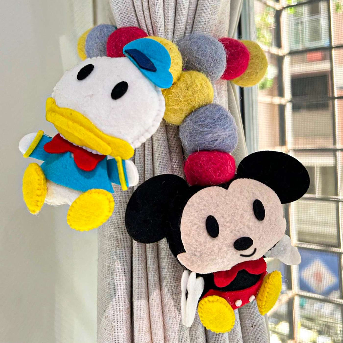Curtain Tie - Mickey’s Friends