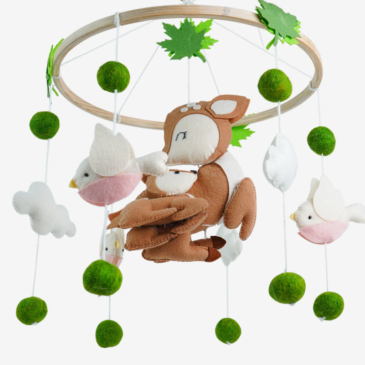 Babble Wrap Cot / Crib Mobile - Mommy's Little Fawn