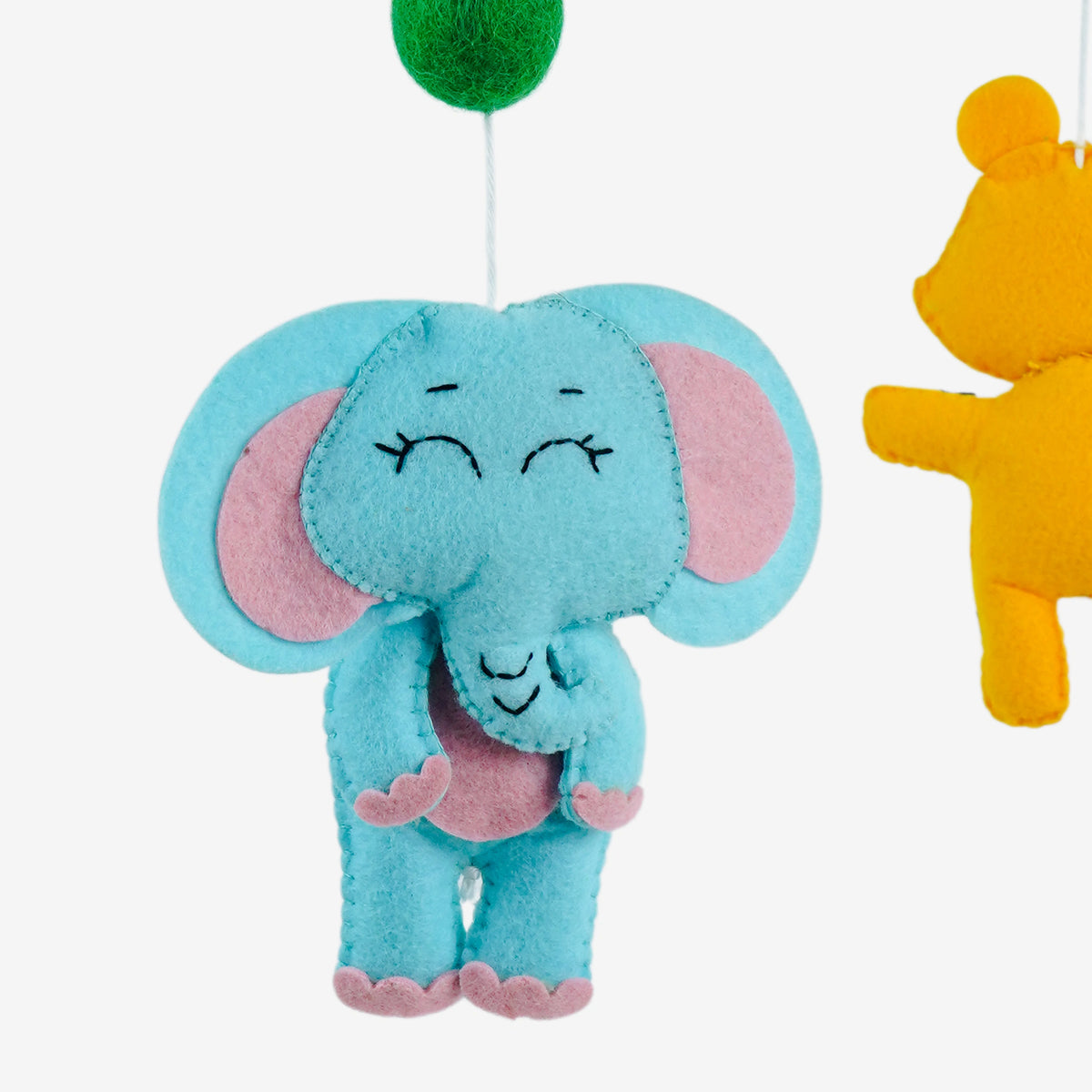 Babble Wrap Cot / Crib Mobile - Zoo Crew