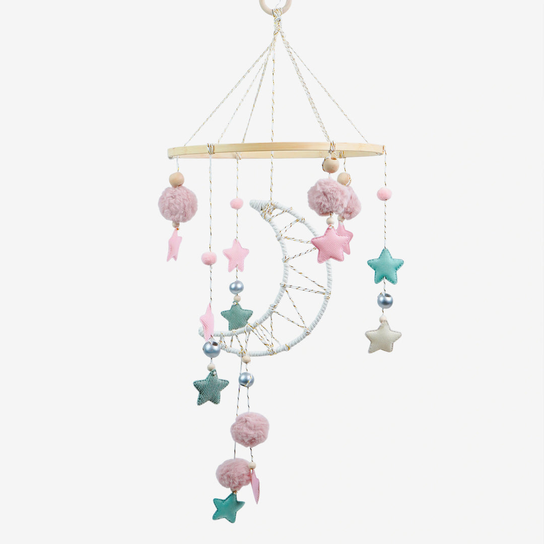 Babble Wrap Cot / Crib Mobile - Starry Moon