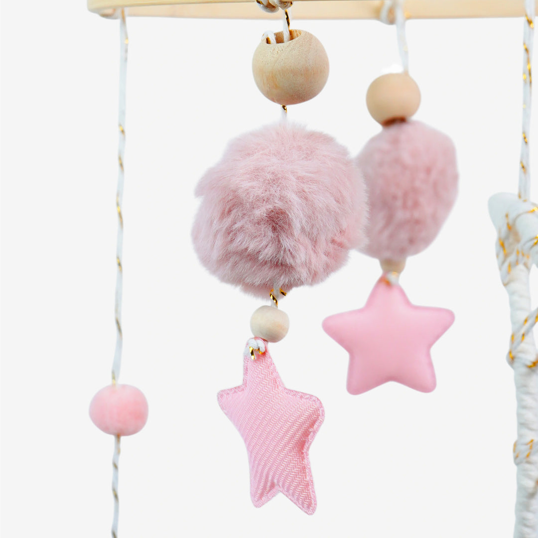 Babble Wrap Cot / Crib Mobile - Starry Moon