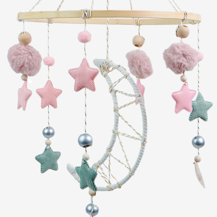 Babble Wrap Cot / Crib Mobile - Starry Moon