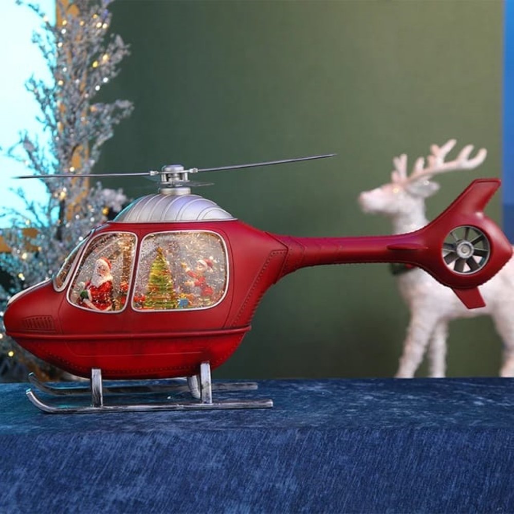 Babble Wrap Waterlight Carols- Santa's Dreamy Helicopter