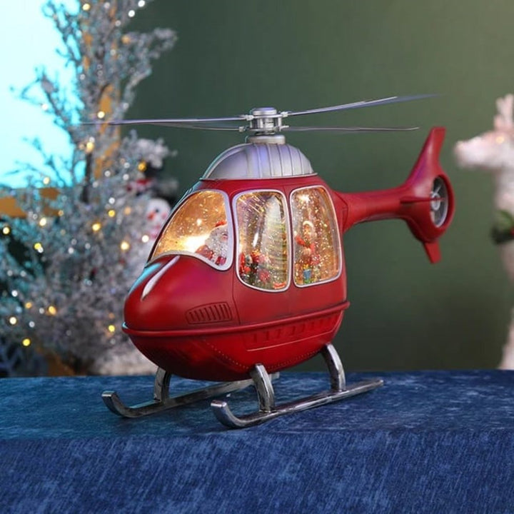 Babble Wrap Waterlight Carols- Santa's Dreamy Helicopter