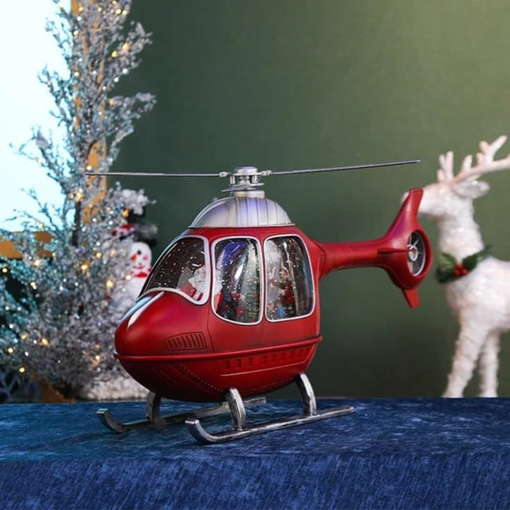 Babble Wrap Waterlight Carols- Santa's Dreamy Helicopter