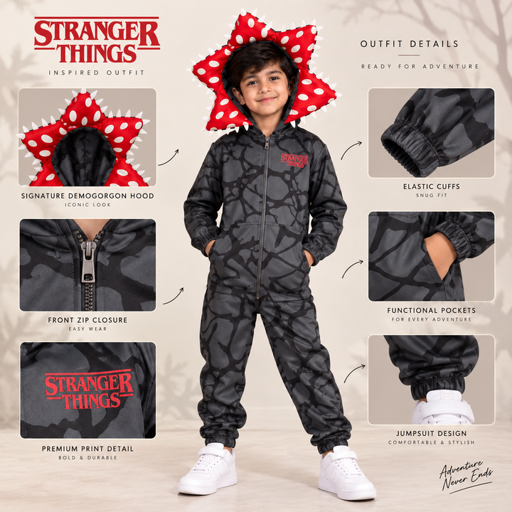 Demogorgon Hooded Halloween Costume