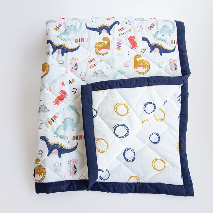 Dino Friend- Organic Cot Bedding Gift Set