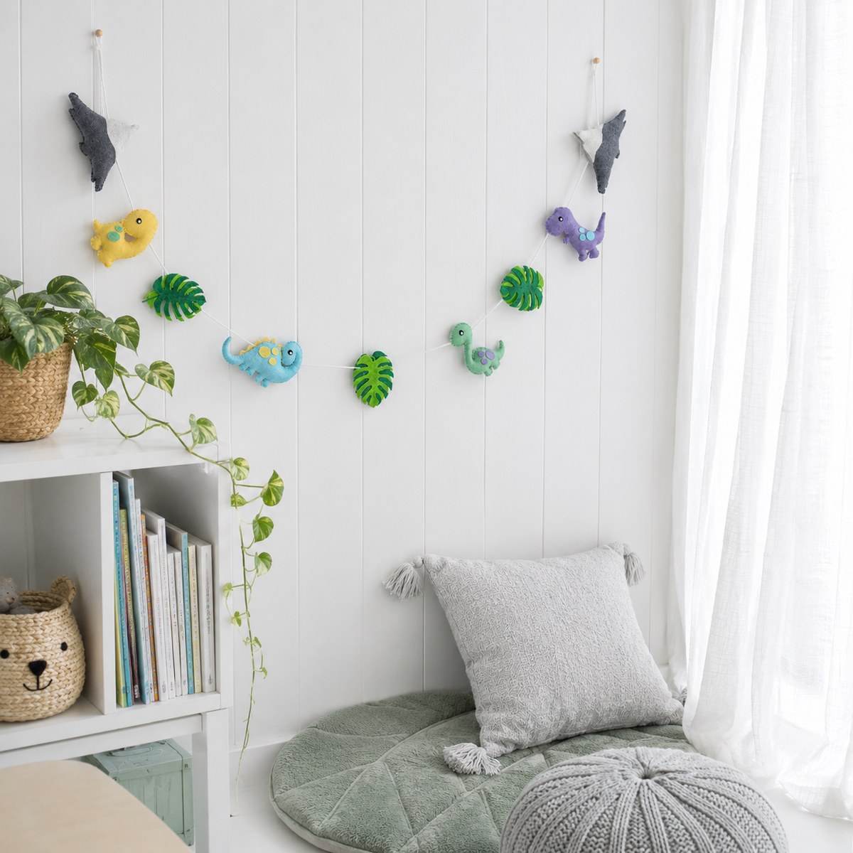 Dino Doze Bunting/Garland